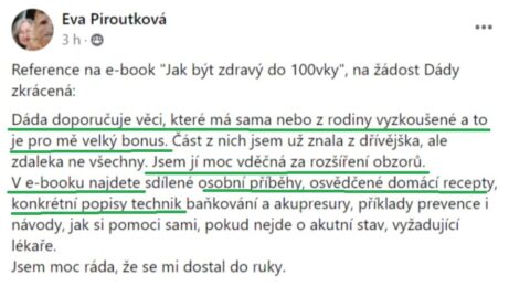 Reference Tajemství zdraví do stovky ebook