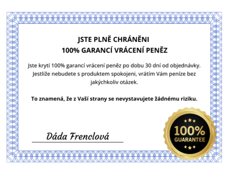 garance vrácení peněz